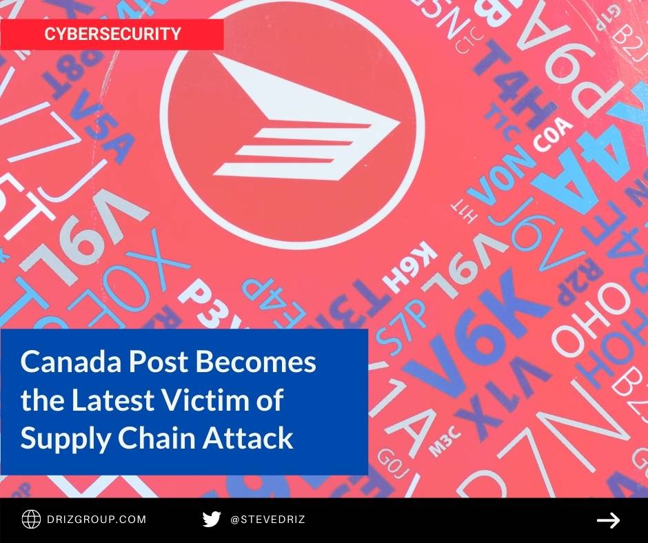 canada post supply chain attack