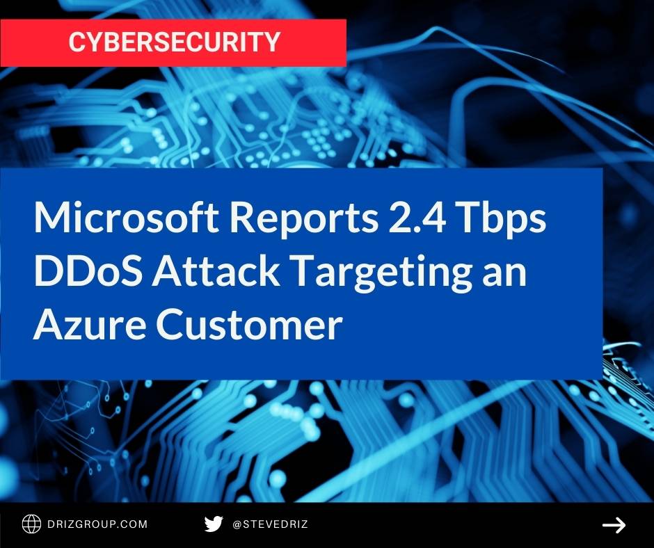 DDoS attack on Microsoft Azure